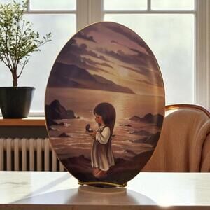 1995 Precious Moments “Pearl of Great Price” Plate 8.5"